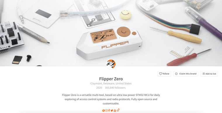 Fastest-Growing Ecommerce Companies - Flipper Zero