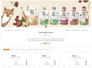 Once Upon a Farm - DTC Baby Food Brand