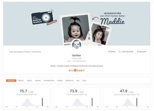 gerber - top dtc baby food brands