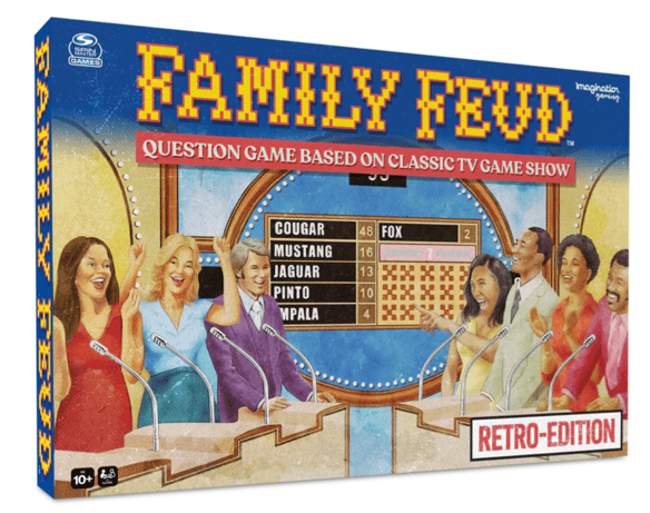 top board game brands - family feud